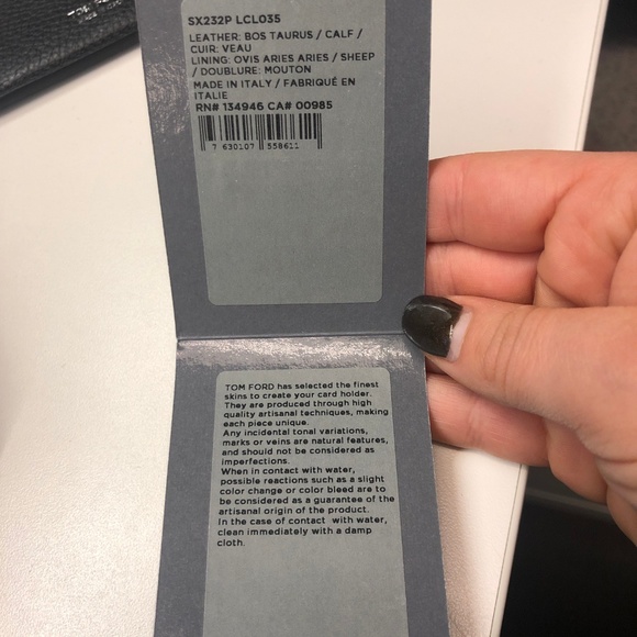 TOM FORD T LINE CARD HOLDER *BRAND NEW* - Picture 4 of 6